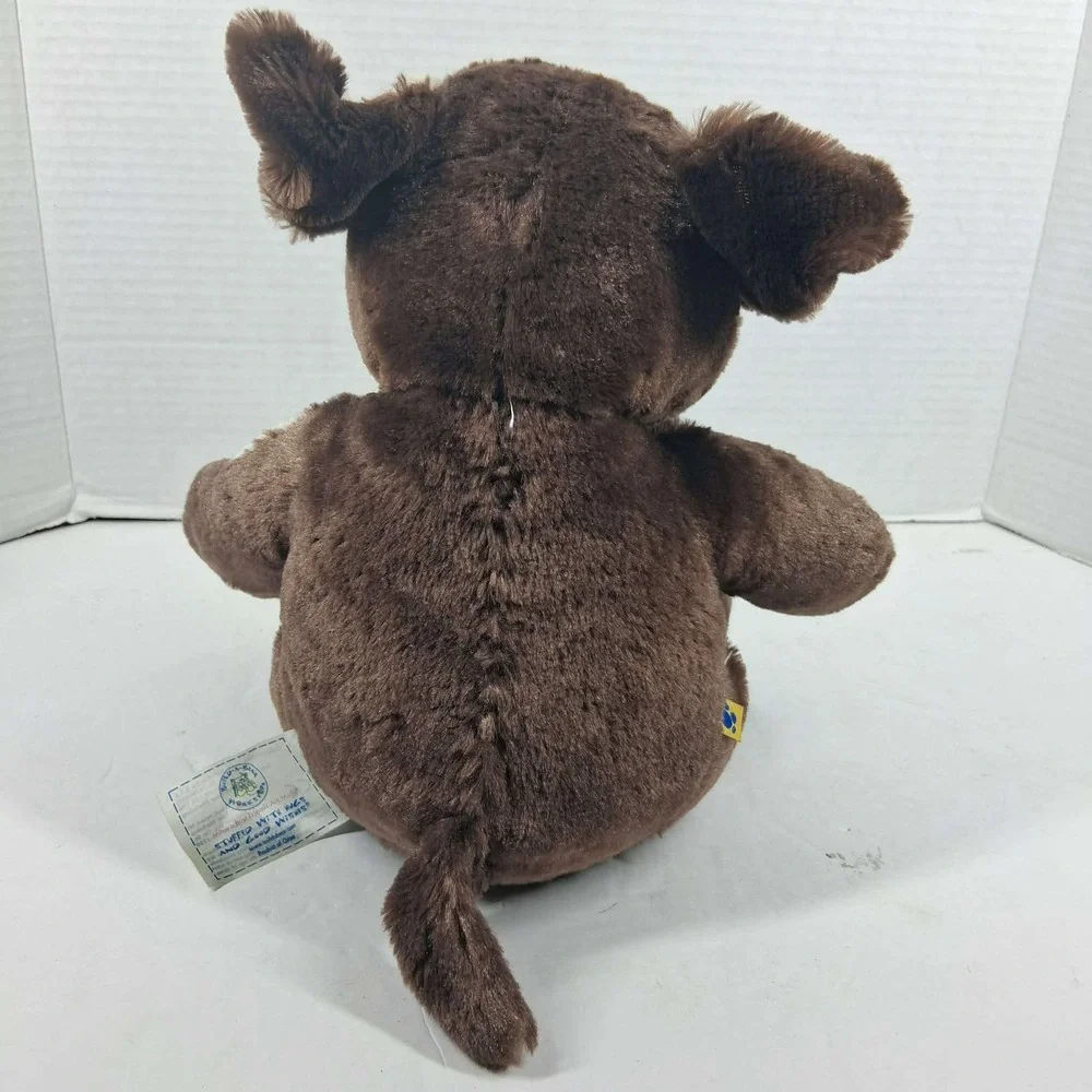 Build A Bear 2011‎ FUDGE PUP Brown Puppy Dog 11